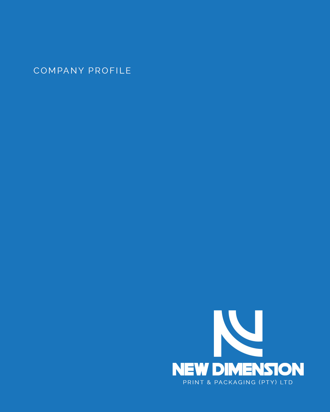 About Us – New Dimension Packaging